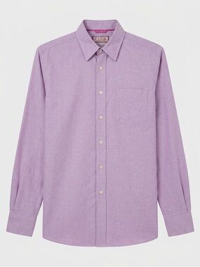 Thomas Pink London Pink Long Sleeve Dress Shirt Pink Cotton Office Large EUC